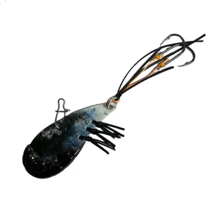 Kegga 38mm Prawn Blades Bream Blades Metal Vibes