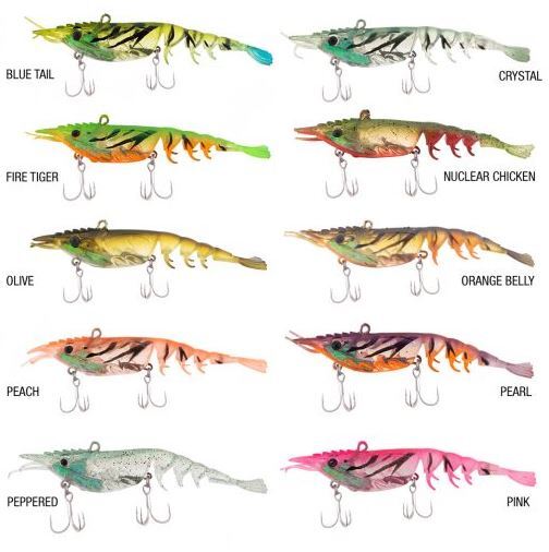 Berkley Shimma Shrimp 150mm Prawn Soft Plastic Vibe Fishing Lure-Otto's  Tackle World