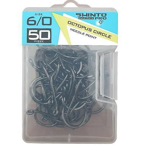 Shinto Pro Octopus Circle Needle Point Hook Bulk Pack-Otto's  Tackle World