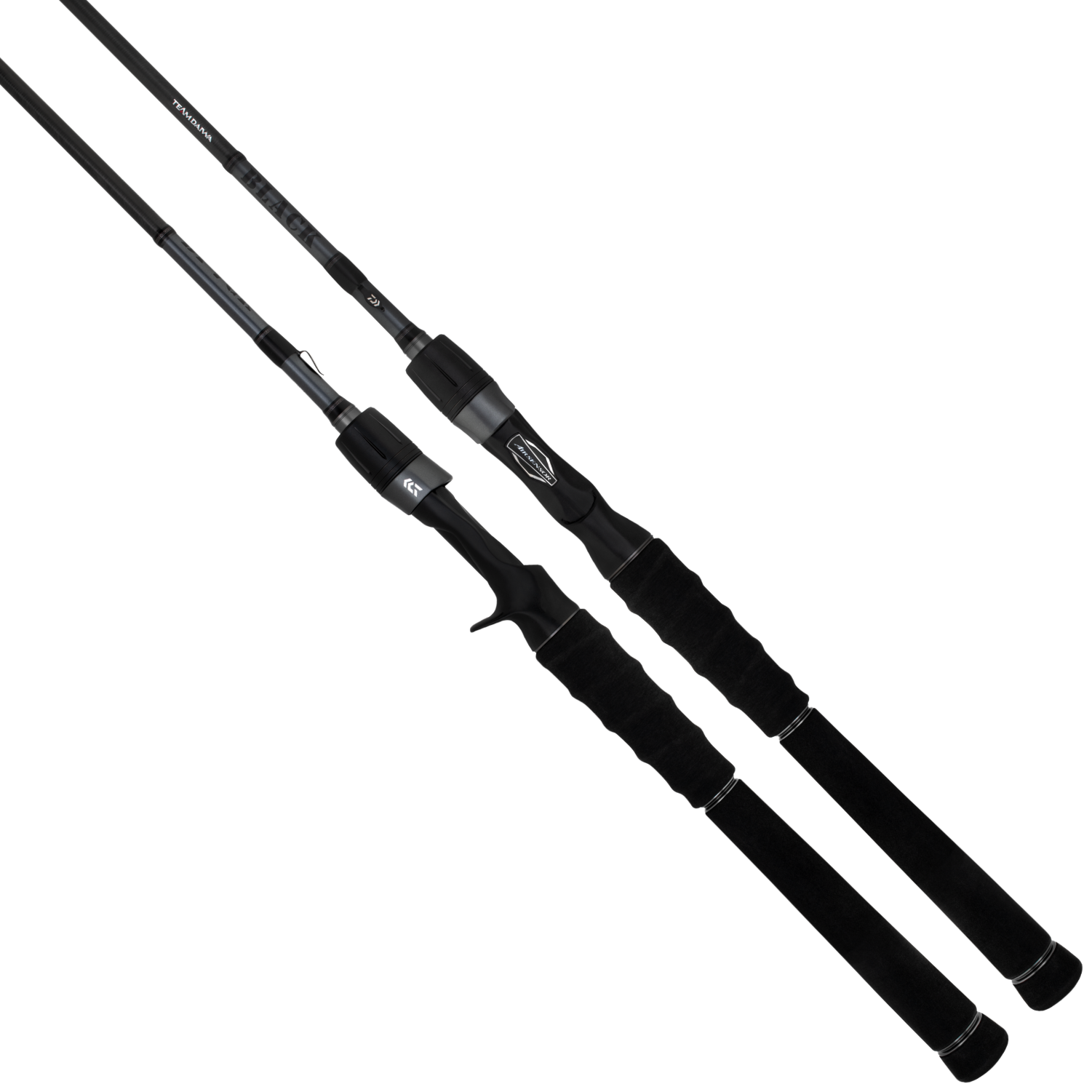 23 DAIWA TD BLACK BAITCAST FISHING RODS