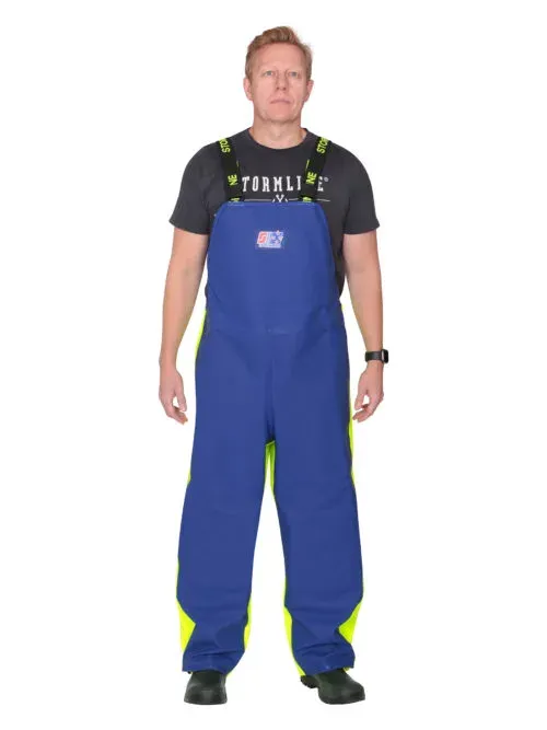 Storm Line Crew 654 Foul Weather Heavy Duty Waterproof Fishing Bib and Brace Pants