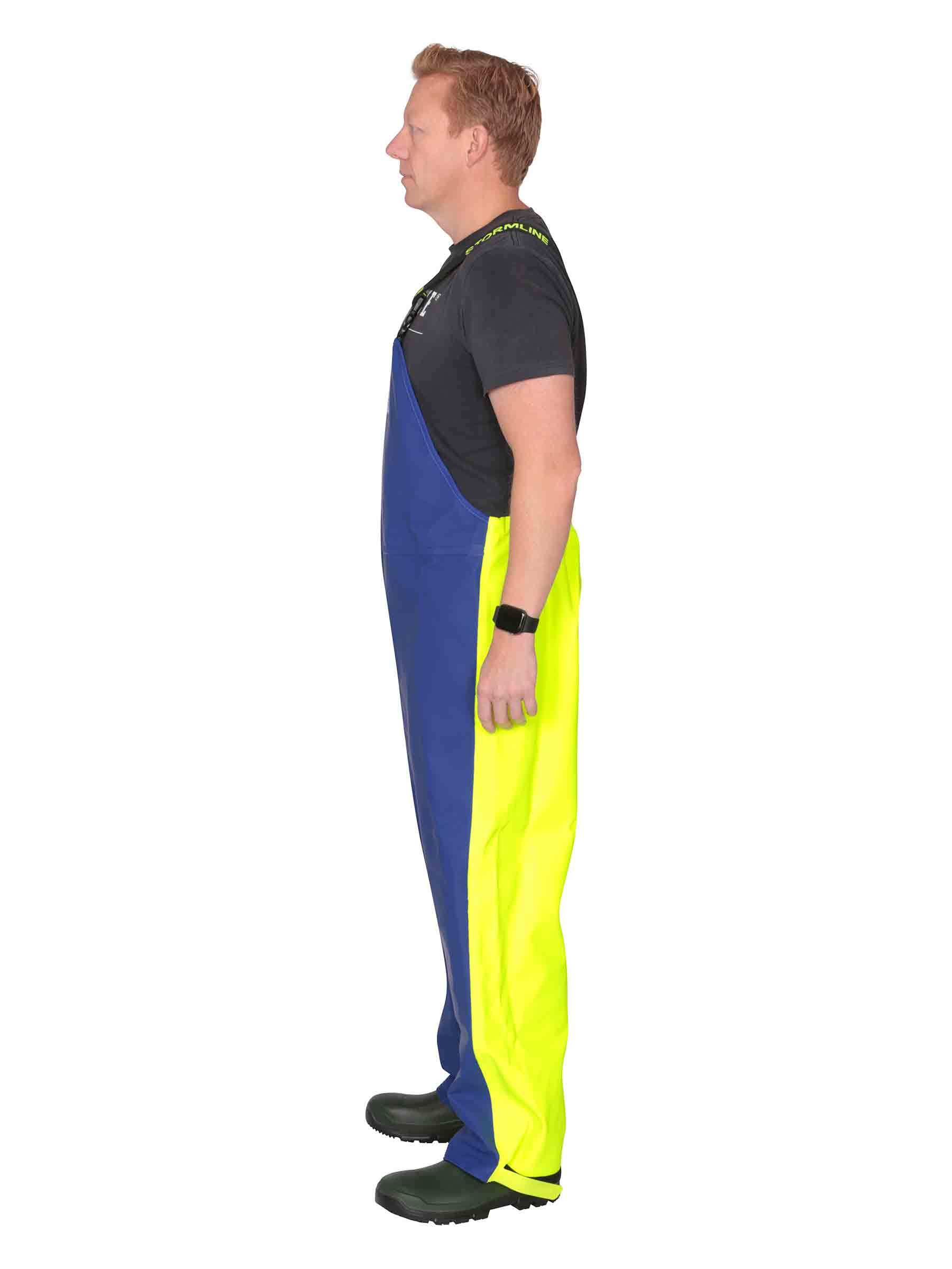 Storm Line Crew 654 Foul Weather Heavy Duty Waterproof Fishing Bib and Brace Pants