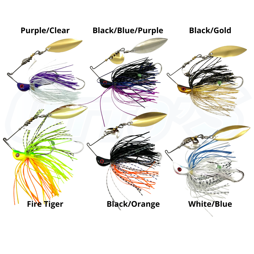 Bassman Carls Compact Spinnerbaits Fishing Lures – Otto's Tackle World