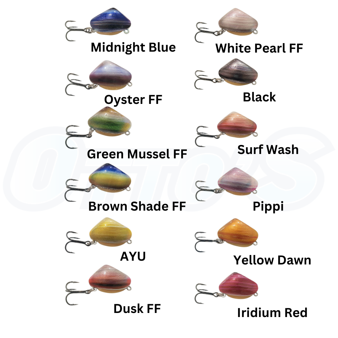 Asakura Grand Clamer 45mm Hard Clam Fishing Lure-Otto's  Tackle World