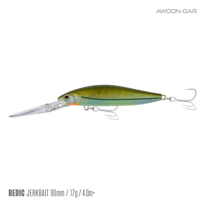 Samaki Redic DD90 Double Deep Suspending Jerkbait Hardbody Lure