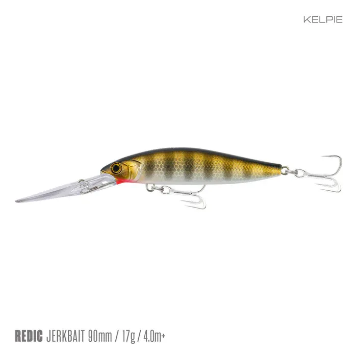 Samaki Redic DD90 Double Deep Suspending Jerkbait Hardbody Lure