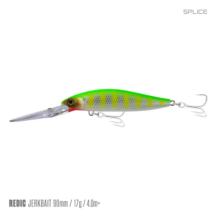 Samaki Redic DD90 Double Deep Suspending Jerkbait Hardbody Lure