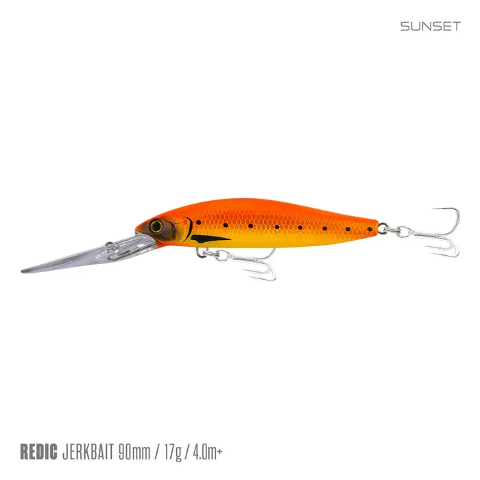 Samaki Redic DD90 Double Deep Suspending Jerkbait Hardbody Lure