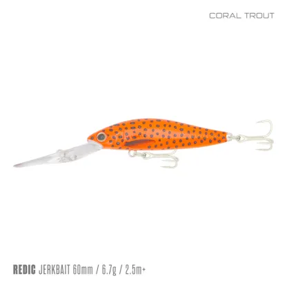 Samaki Redic DS60LC Long Casting Jerkbait Lure