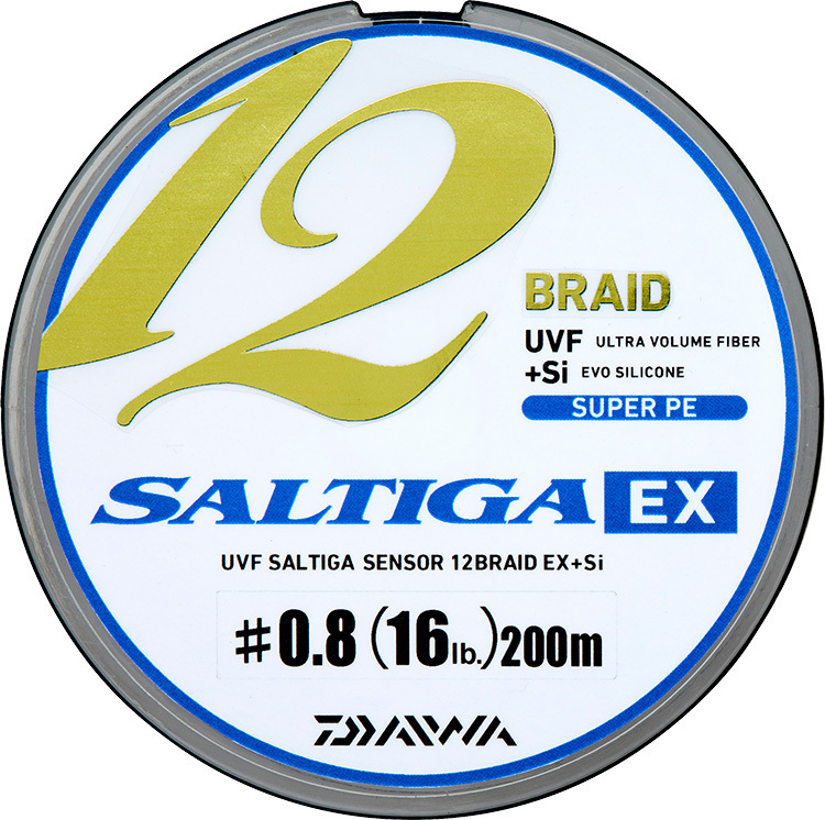 Daiwa Saltiga 12号 EX PEライン 300m Daiwa UVF Saltiga Dura Sensor X12 EX +Si3 Signal Red #12