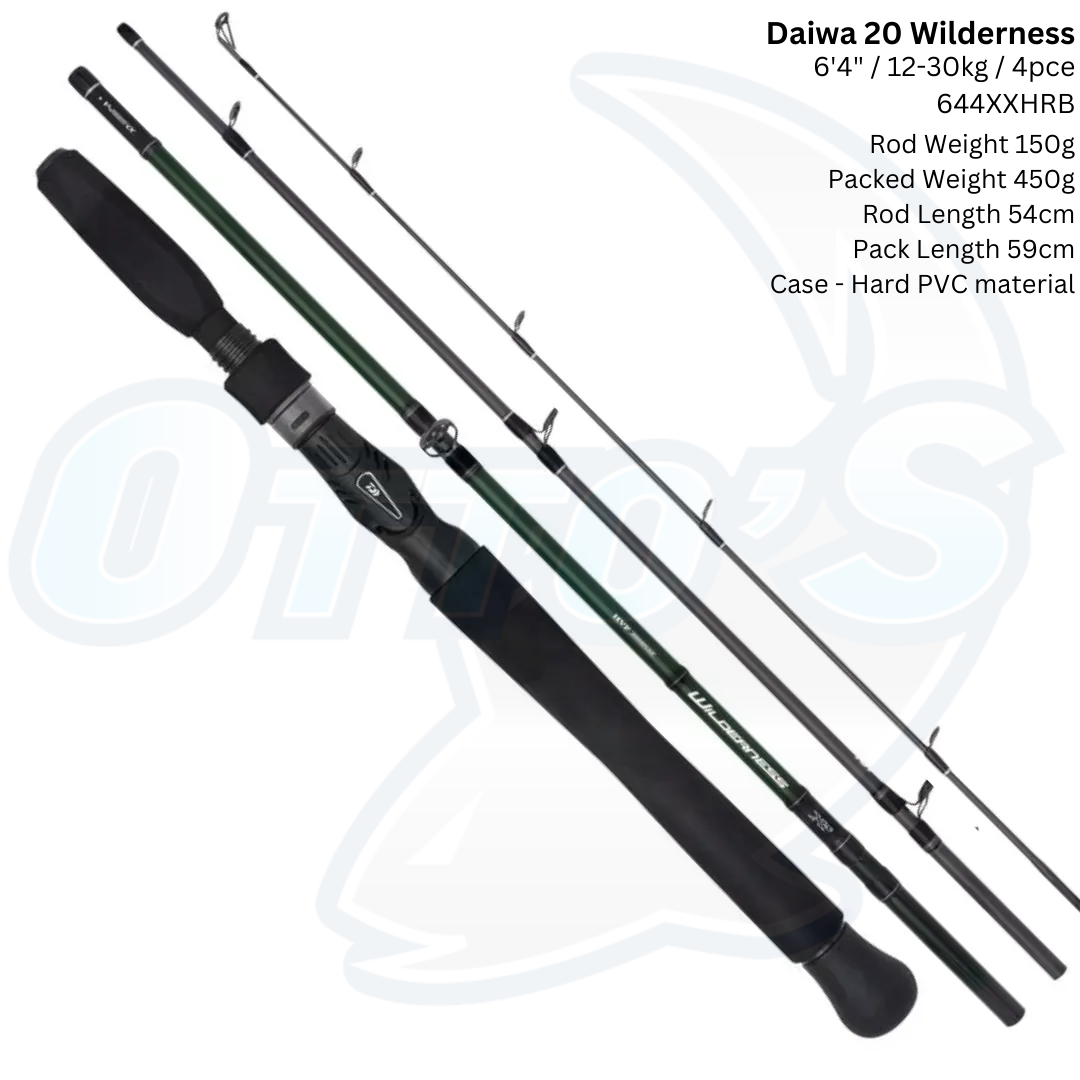 Daiwa 20 WILDERNESS Baitcast Fishing Rod
