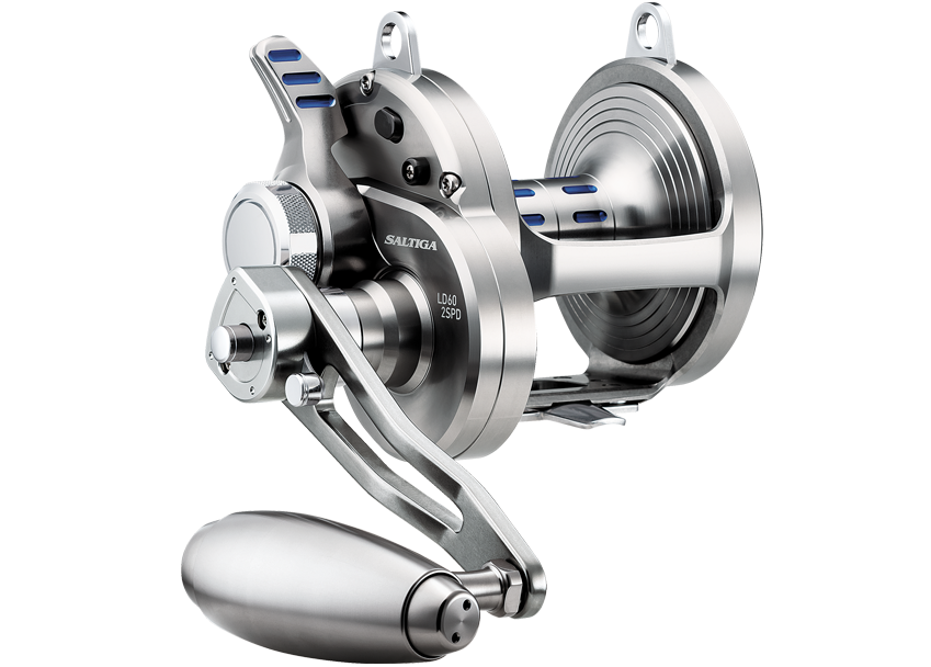 Daiwa Saltiga LEVER DRAG 2 Speed 35 Overhead Game Fishing Reel