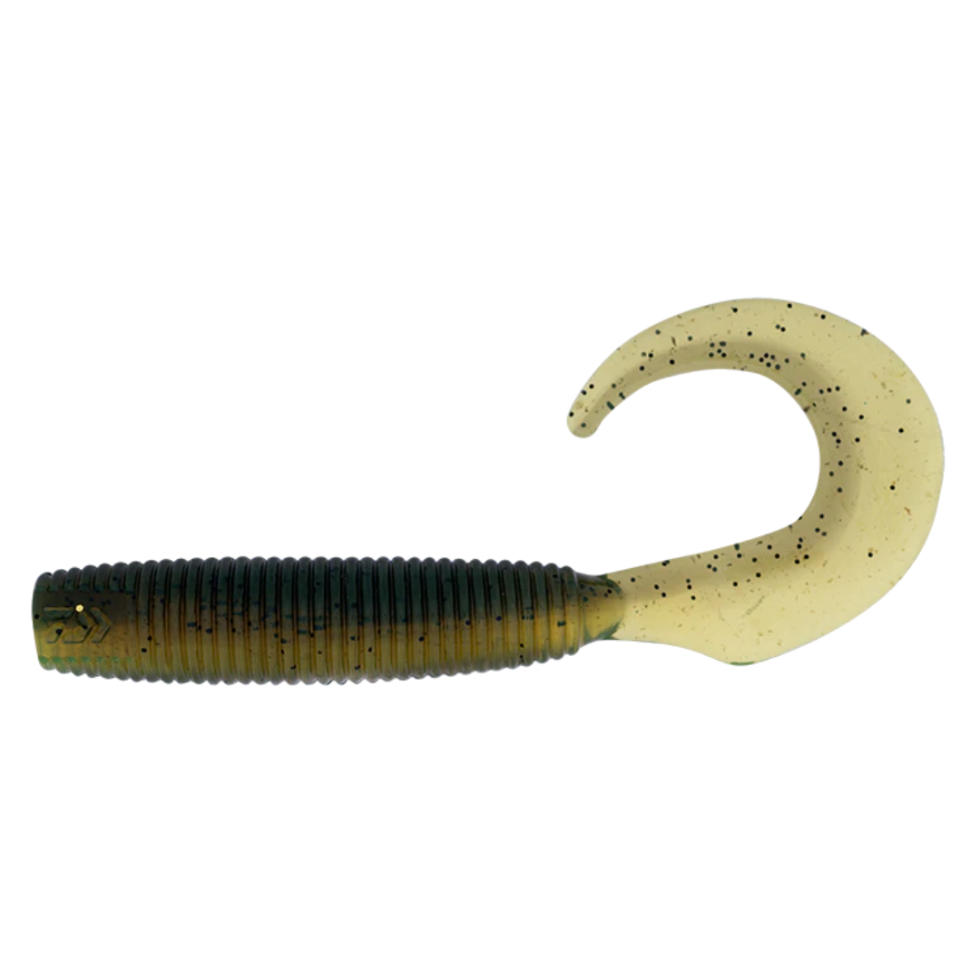 Daiwa Bait Junkie 4" GRUB  Soft Plastic Fishing Lure-Otto's  Tackle World