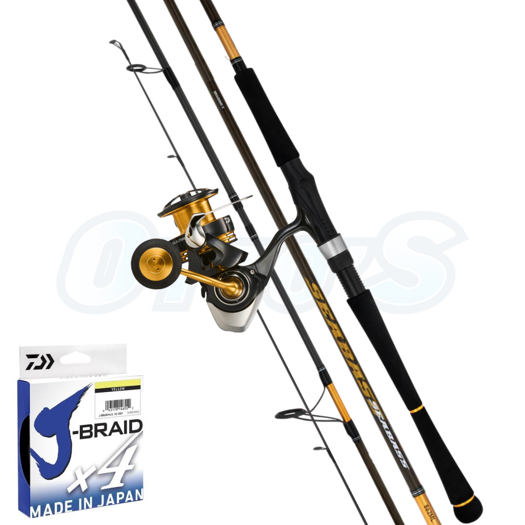 Daiwa Legalis and Seabass Beach/Rockfishing Combo Light
