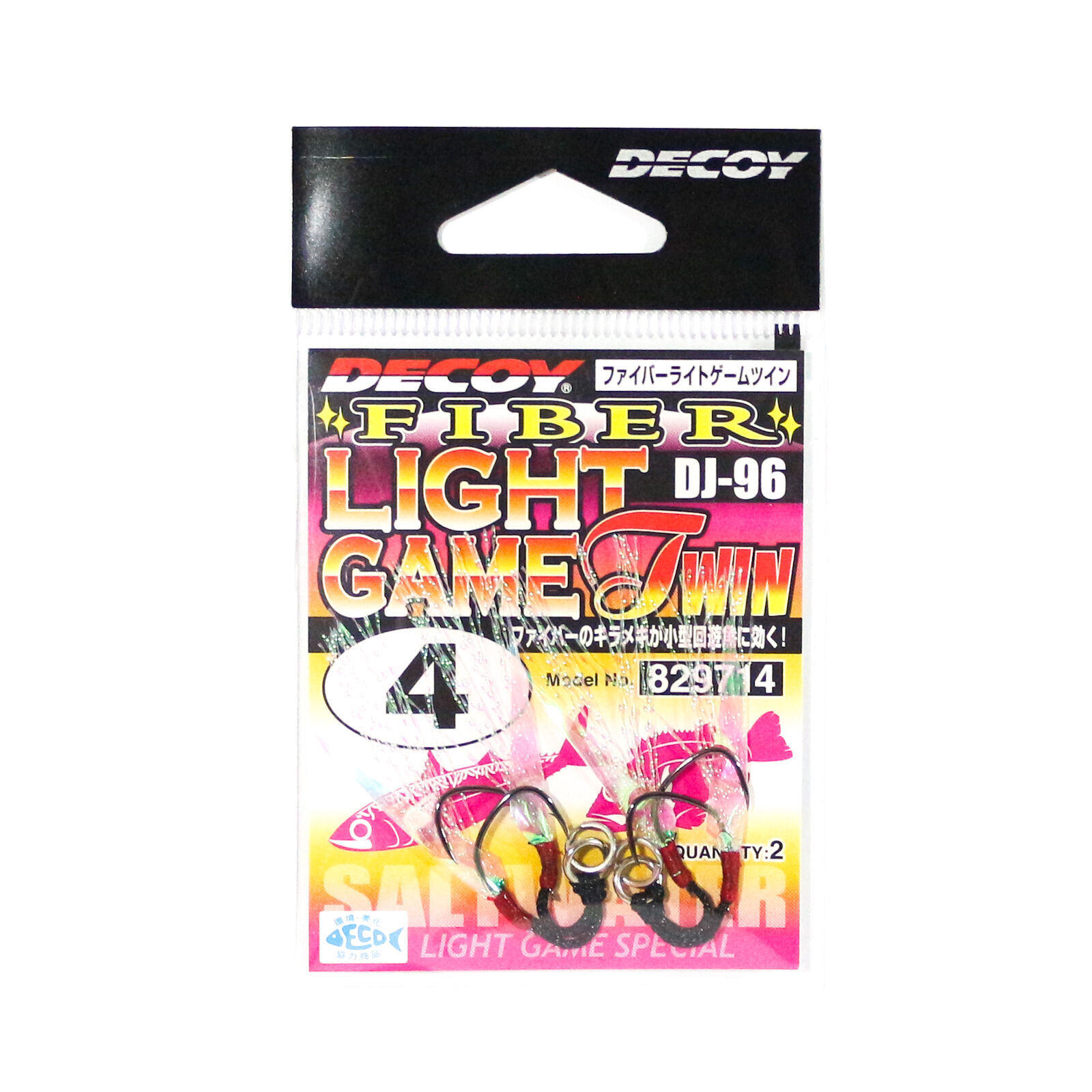 Decoy Fibre Light Game Twin Assist Hooks-Otto's  Tackle World