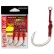 Hameçons Assistés Decoy DJ-100 Grand Pike Taille 1/0, Lot De 3, Argentés, Pour Brochet