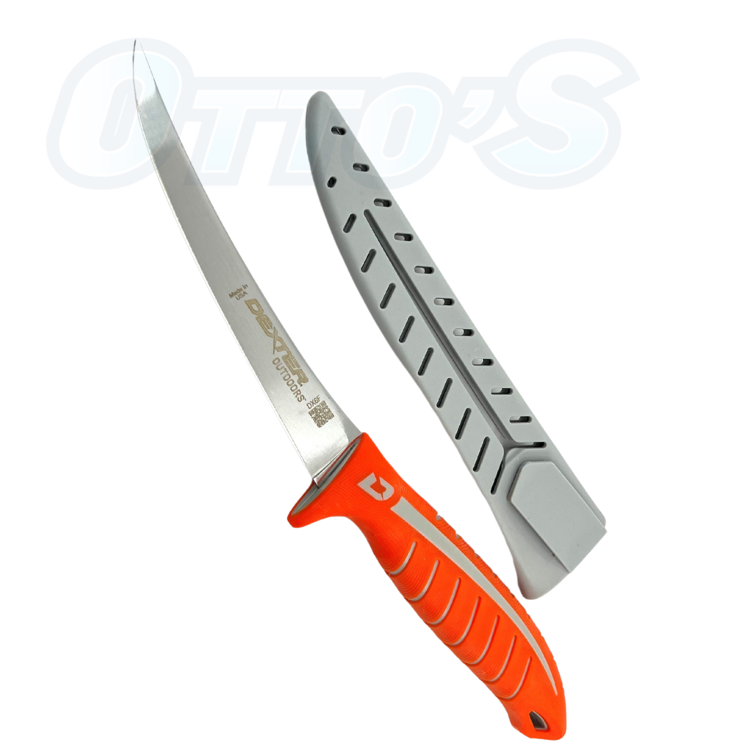 Dexter D Grip Fillet Knives with Scaler Back-Otto's  Tackle World