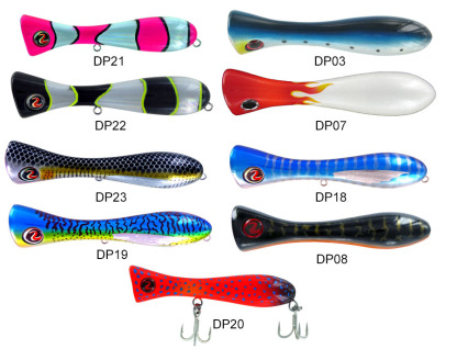 River 2 Sea Dumbell Popper 110mm Surface Top Water Popper Fishing Lure-Otto's  Tackle World