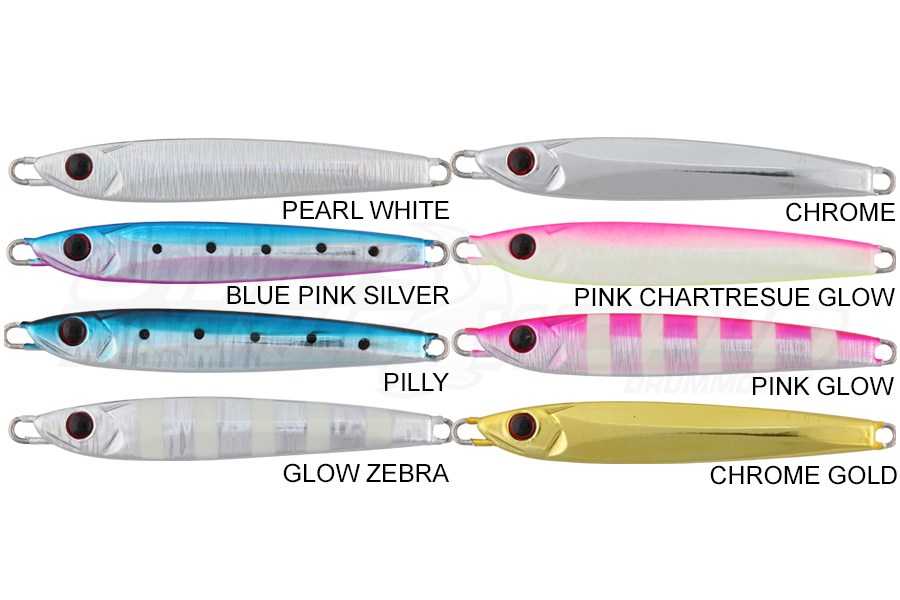 Samaki Torpedo V2 Color: Pink Glow Spinner 85G Metal Fishing Lures-Otto's  Tackle World