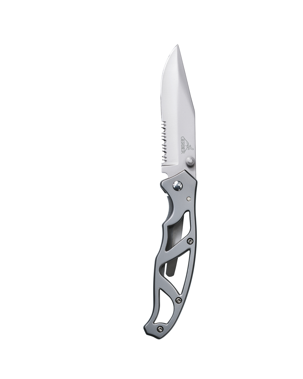 GERBER PARAFRAME II STAINLESS SERRATED KNIFE