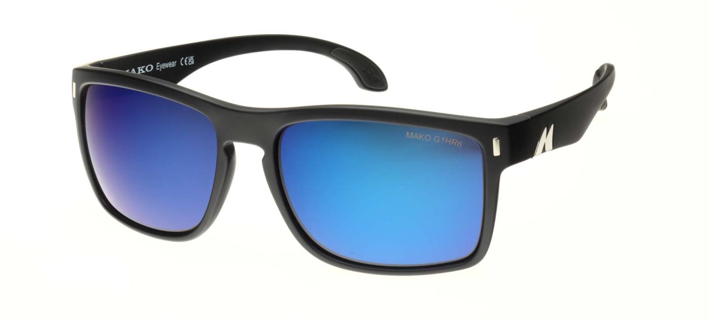 MAKO GT XL 9615 M01 G1HR6 Brown Blue Mirror Sunglasses