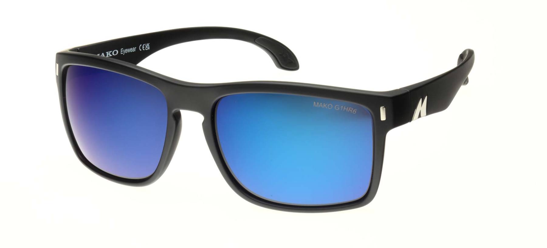 MAKO GT XL 9615 M01 G1HR6 Brown Blue Mirror Sunglasses