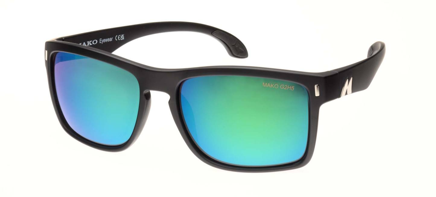 MAKO GT XL 9615 M01 G2H5 Rose Green Mirror Sunglasses
