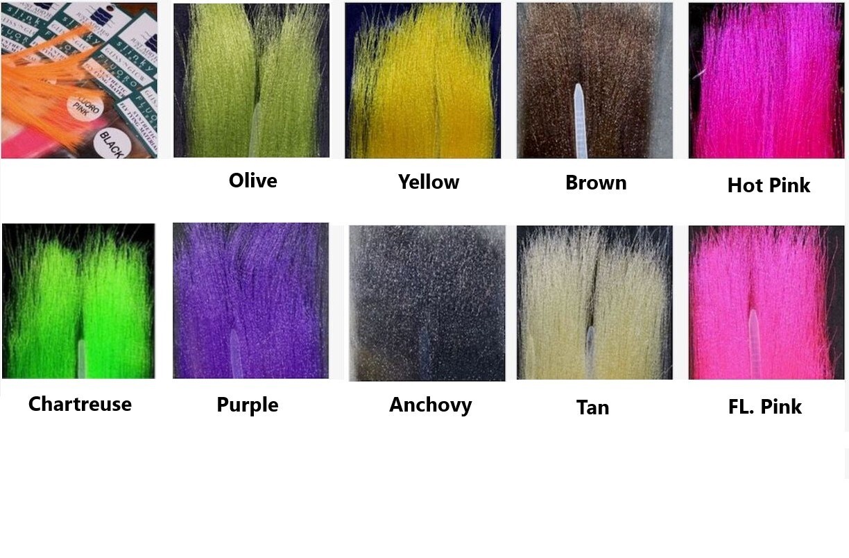 Fluoro Fibre Synthetic Fly Fishing Material-Otto's  Tackle World