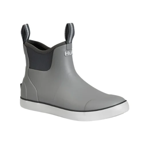 HUK Deck Boots Grey Rogue Wave Non Slip 