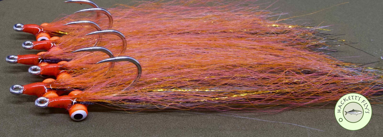 Hackett's Flies Long Clouser Minnows #1/0