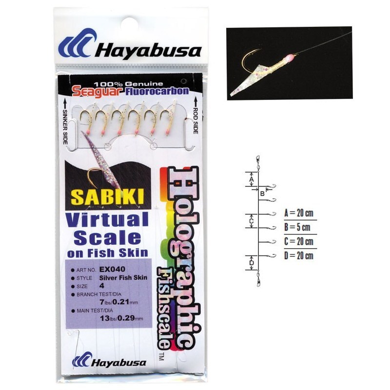Hayabusa EX040 Sabiki Bait Jig-Otto's  Tackle World