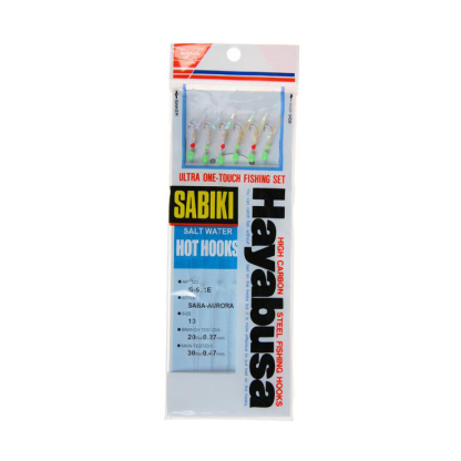 Hayabusa Sabiki Bait Jigs Salt Water Hot Hooks S511E-Otto's  Tackle World