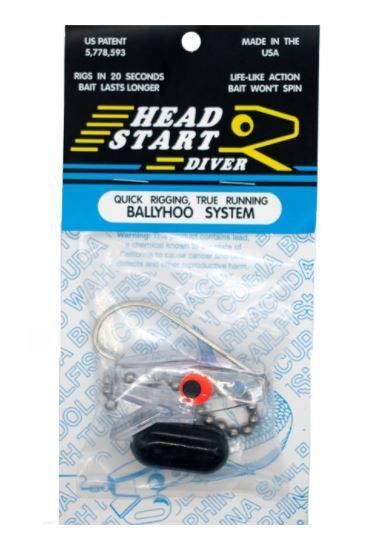 Head Start Fishing Ballyhoo Rigging System - Diver-Otto's  Tackle World