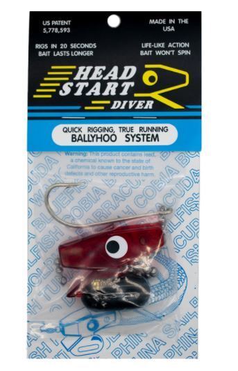 Head Start Fishing Ballyhoo Rigging System - Diver-Otto's  Tackle World