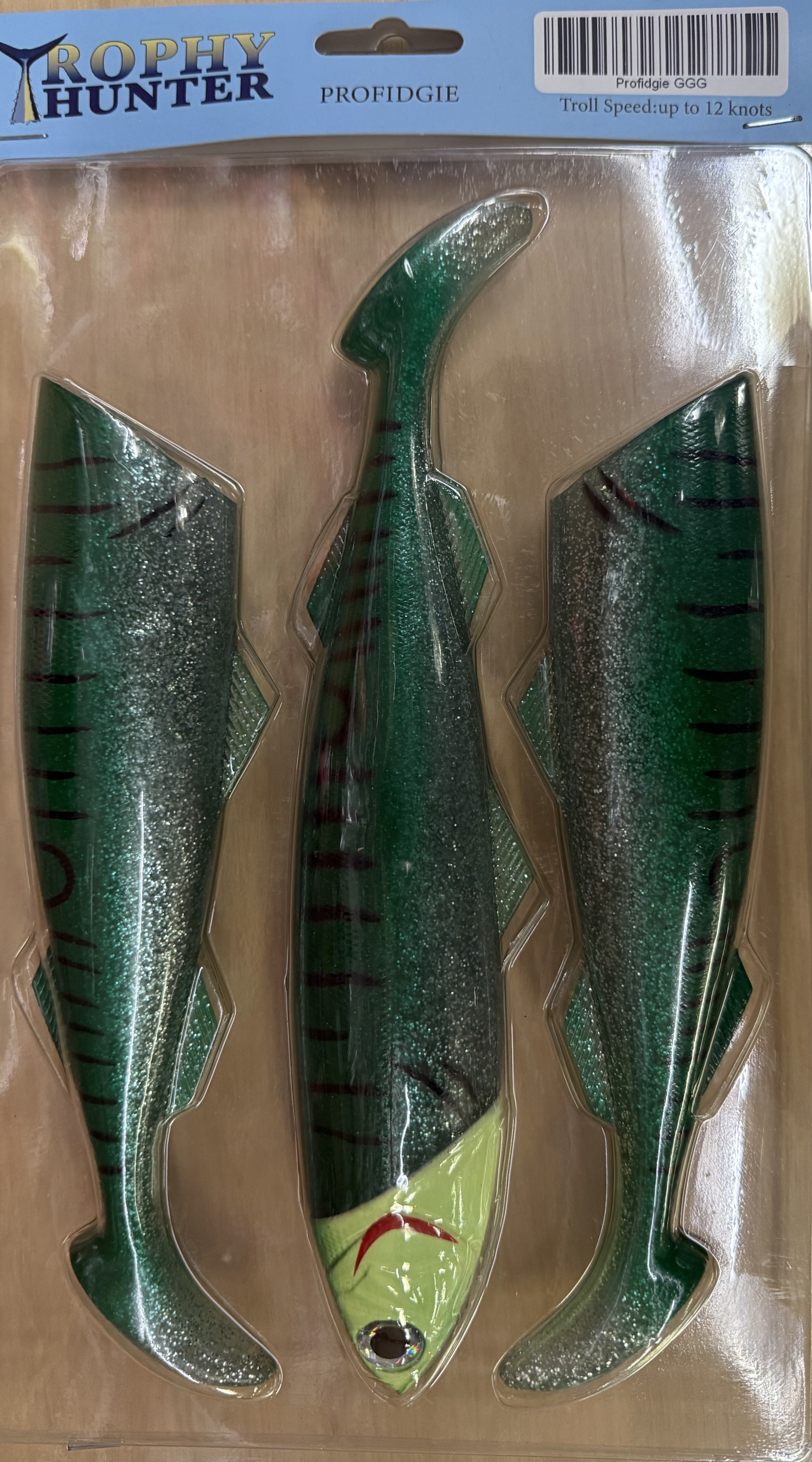 Profidgie Trophy Hunter 260mm Tuna Trolling Bluewater Soft Plastics