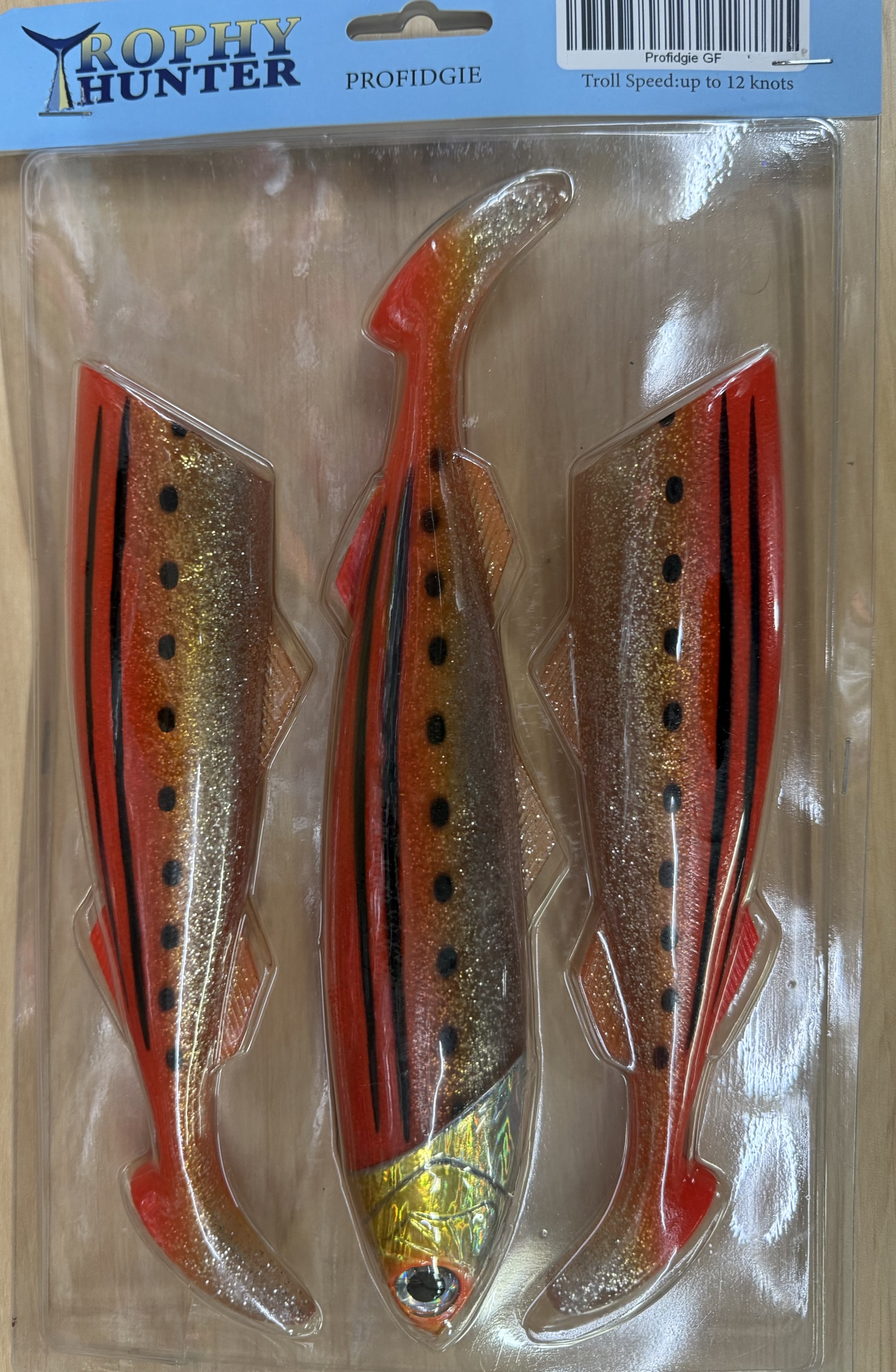 Profidgie Trophy Hunter 260mm Tuna Trolling Bluewater Soft Plastics