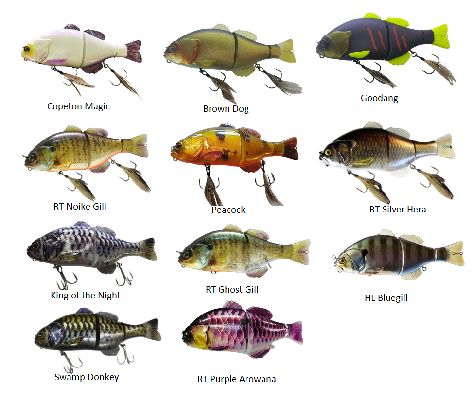 Jackall Gigantarel Hard Body Swimbait Fishing Lures-Otto's Tackle World
