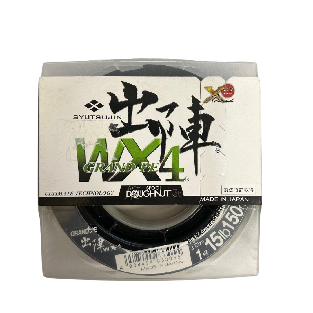 Syutsujin x4 150m Chartreuse Braided Fishing Line-Otto's  Tackle World
