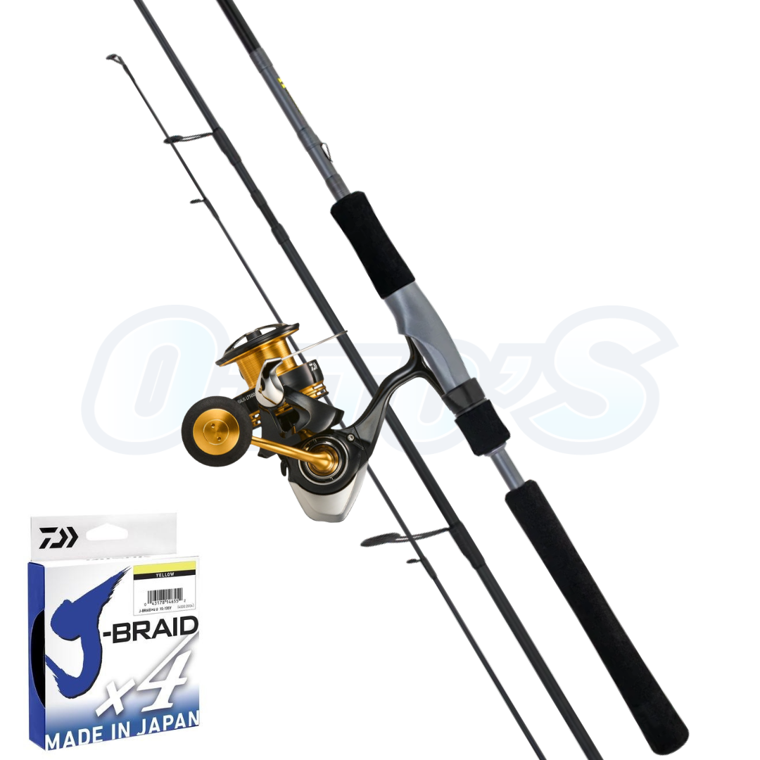 Daiwa Kingfish and Snapper Medium Heavy Soft Plastics Combo