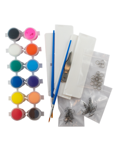 Tackle World DIY Lure Kit Paint Your Own