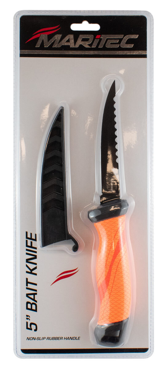 Maritec Bait Knife 5" with sheath