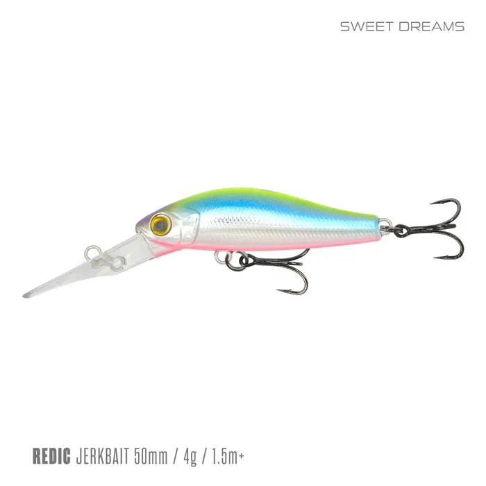 Samaki Redic MF50 Jerkbait Mid Diving Hardbody Lure