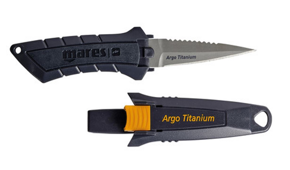 Mares Argo Titanium Dive Knife
