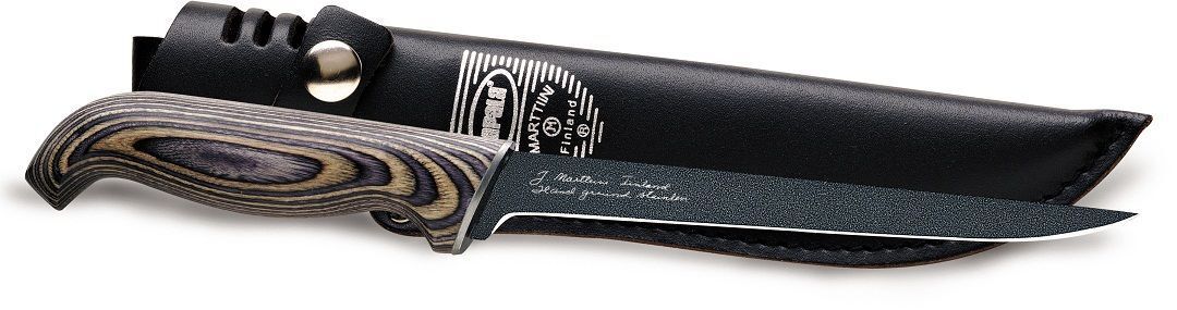 Marttiini Presentation Laminates Teflon Coated 6" Filleting Knife