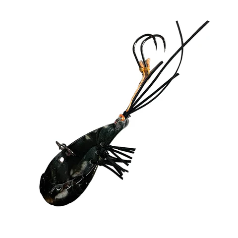 Kegga 38mm Prawn Blades Bream Blades Metal Vibes