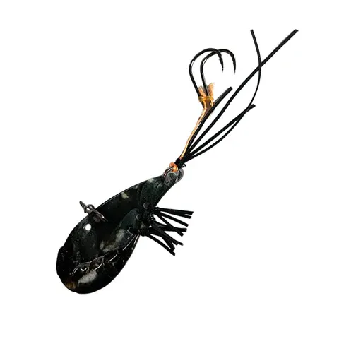 Kegga 38mm Prawn Blades Bream Blades Metal Vibes