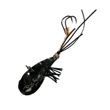 Kegga 38mm Prawn Blades Bream Blades Metal Vibes