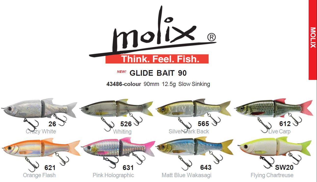 Molix Glide Bait 90mm Slow Sink 