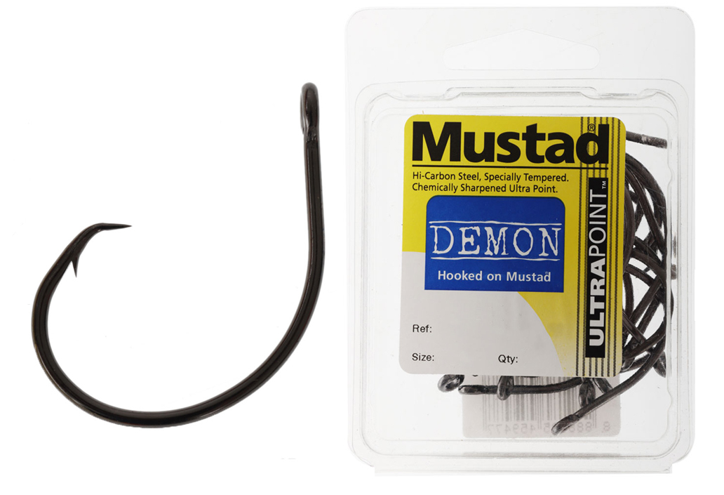 Mustad Demon Light Circle Hook 25 Pack 39951NPBLN-Otto's  Tackle World
