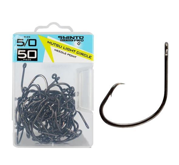 Shinto Pro Mutsu Light Circle Hooks Bulk Pack-Otto's  Tackle World